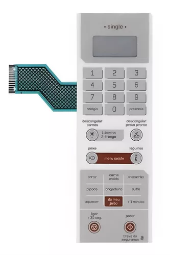 Membrana Microondas Brastemp Bms25ab Bms 25 Ab Single