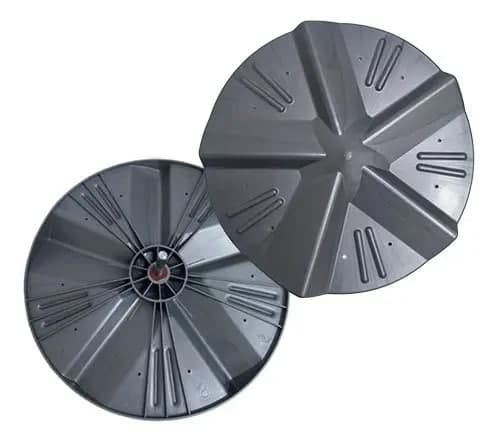 Agitador Do Tanquinho Colormaq 13/15kg + Cubo Com Buchas Cinza
