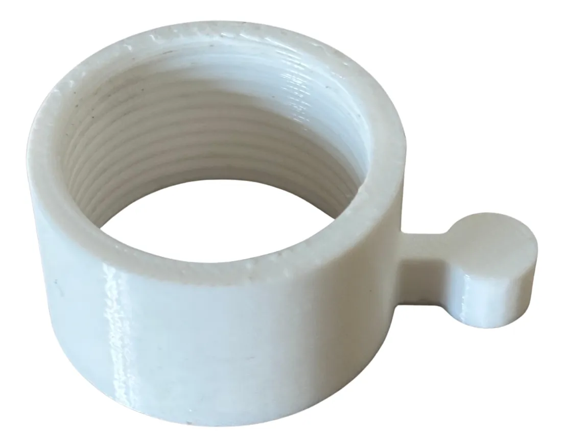 Suporte Terminal Mangueira Saída Tanquinho 24mm Reforçado