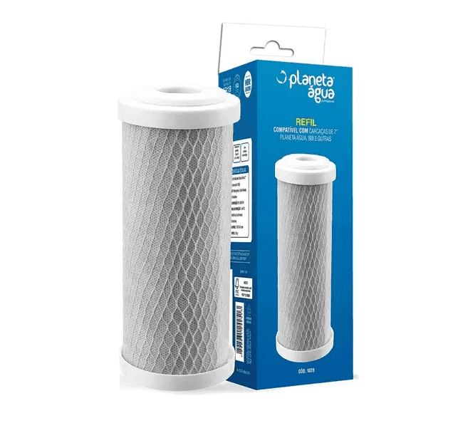 REFIL CARBON BLOCK 7 POL S/ROSCA C/TNT OC PRODUTO DESTINADO P/USO NAO ELETRICO 01028